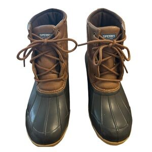 Sperry Boys Sz 5 Syren Gulf Duck Boots